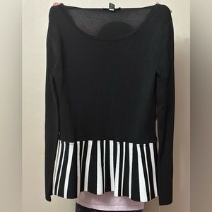 Brand New INC shirt (black and white ) never used with original tags